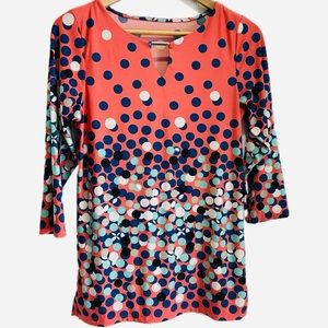Sz.S/M- Multicoloured Blouse fun print